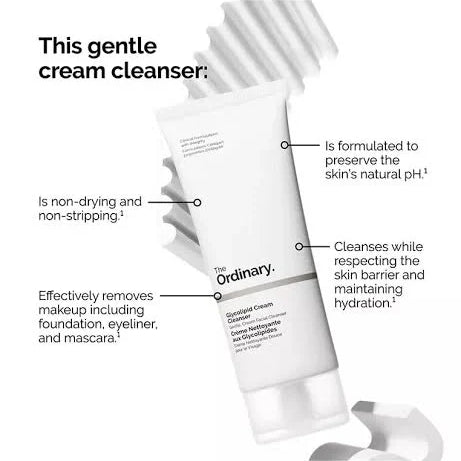 The Ordinary Glycolipid Cream Cleanser for smooth skin