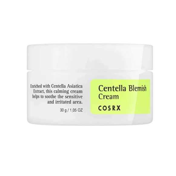 COSRX Centella Blemish Cream 30g for clear, acne-free skin