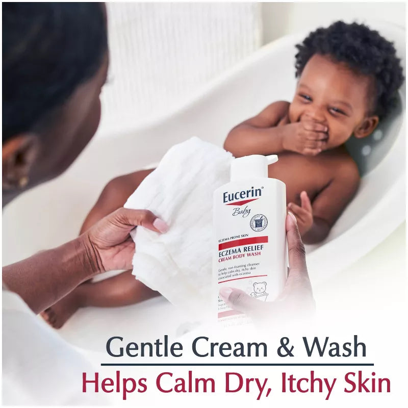 Eucerin Baby Eczema Relief Body Wash 400ml for Sensitive Skin