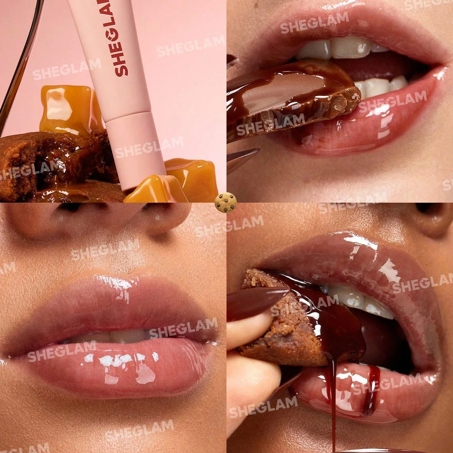 "Sheglam lip care, moisturizing lip balm, hydrating lip balm, lip care, crystal glaze lip balm, nourishing lips"