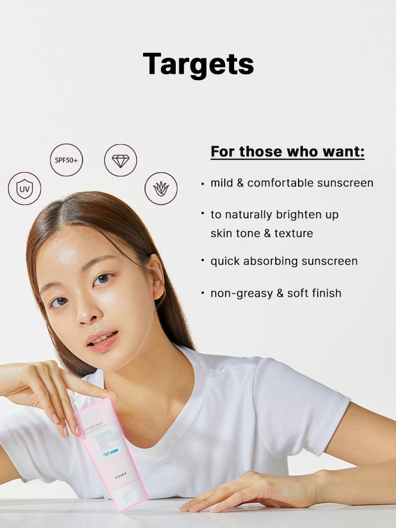 Aloe 54.2 Aqua Tone-up Sunscreen SPF 50+ PA++++ bottle