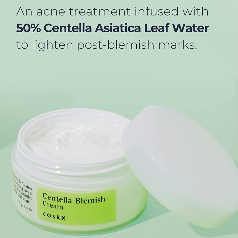 COSRX Centella Blemish Cream 30g for clear, acne-free skin