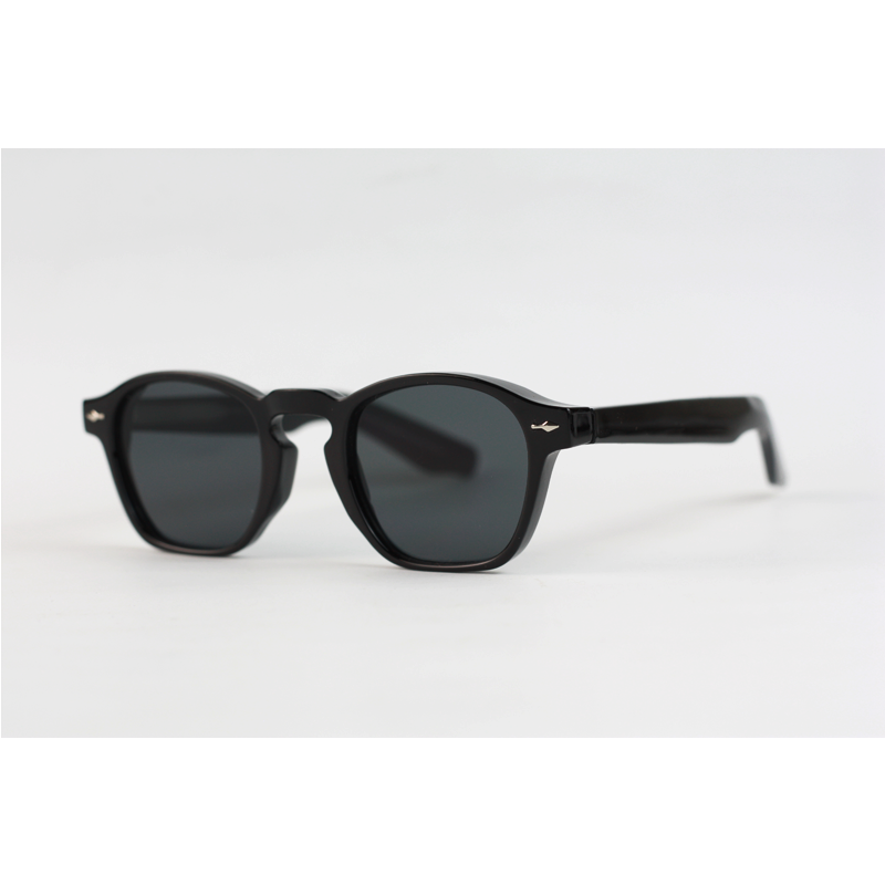 Elevate Your Look with Black Acetate Square Sunglasses