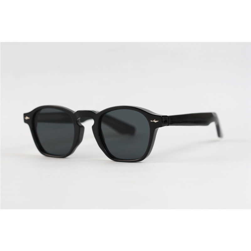 , Black acetate square sunglasses, Chashmay sunglasses