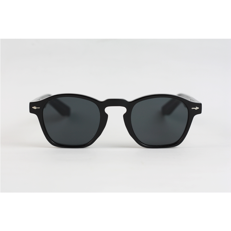 , Black acetate square sunglasses, Chashmay sunglasses