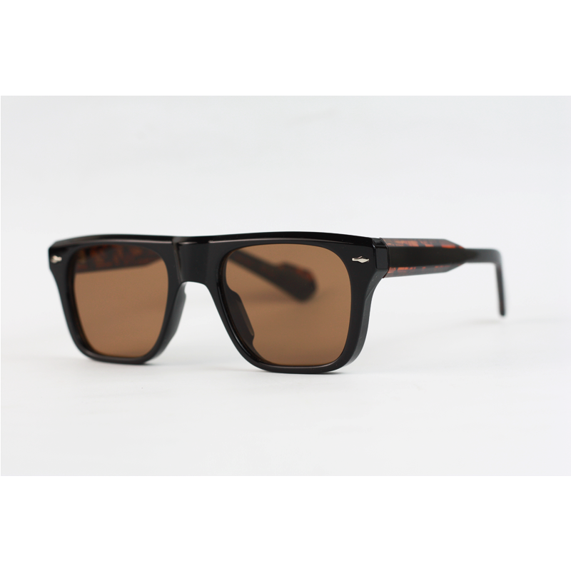 , Black tortoise rectangle sunglasses, Chashmay sunglasses