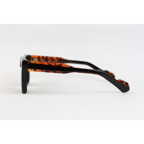 , Black tortoise rectangle sunglasses, Chashmay sunglasses