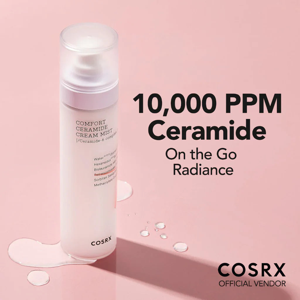 Cosrx Comfort Ceramide Cream Mist 120ml for skin hydration and soothing
