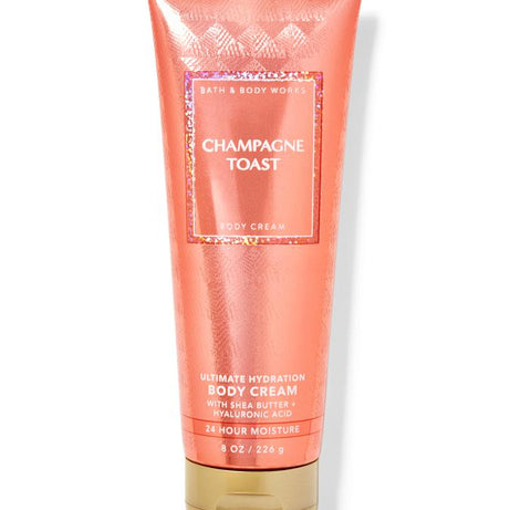 Bath & Body Works Champagne Toast Body Cream (226g) for hydrated skin