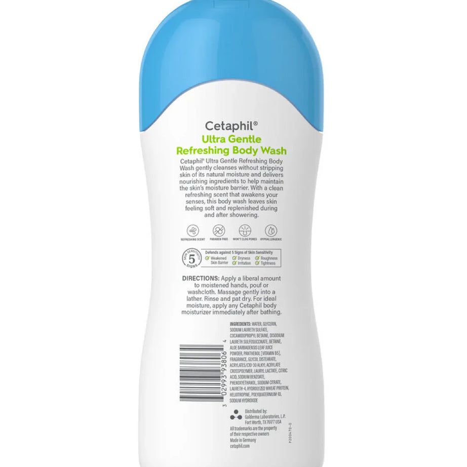 Cetaphil Ultra Gentle Body Wash 500ml