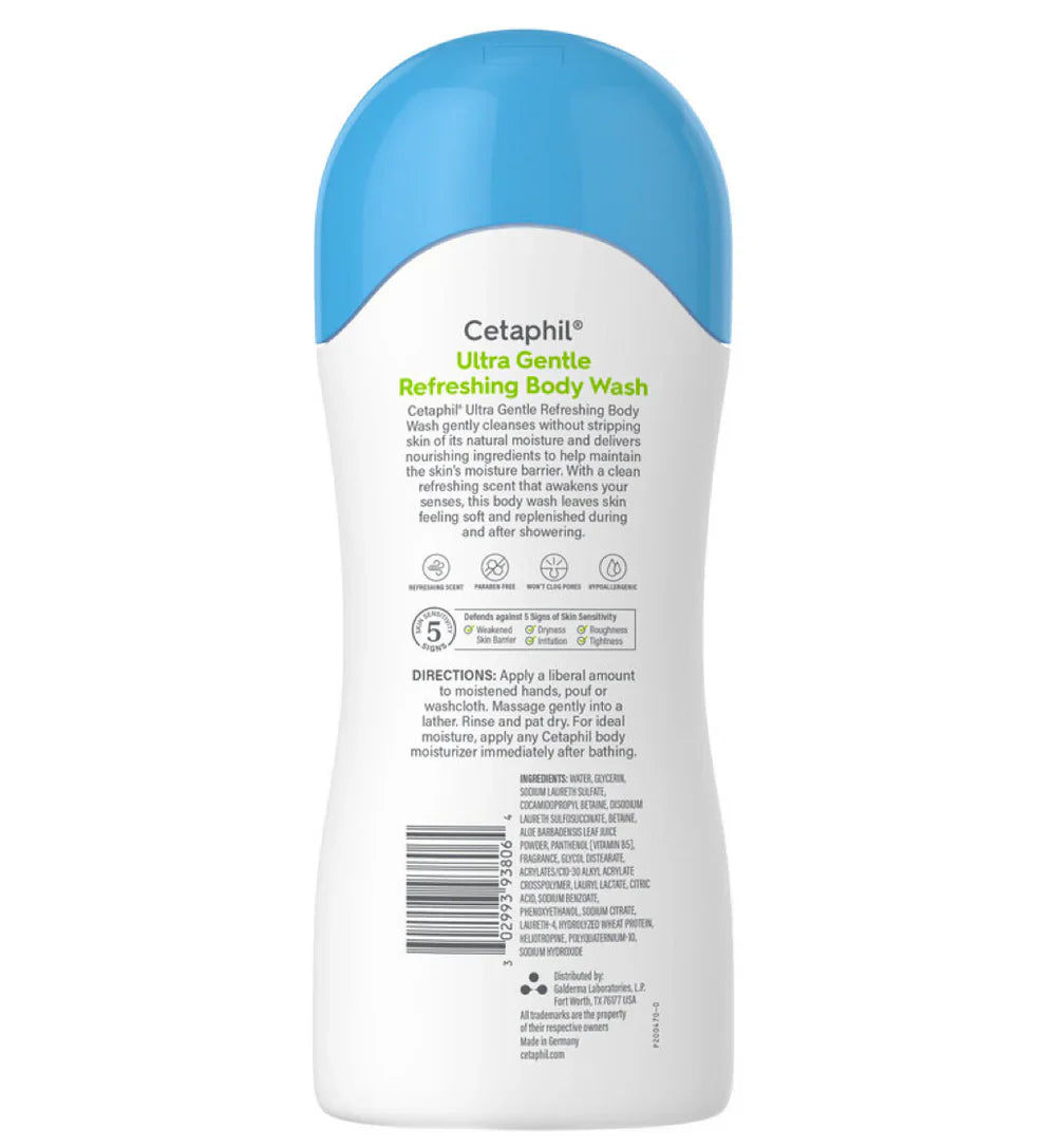 Cetaphil Ultra Gentle Body Wash 500ml