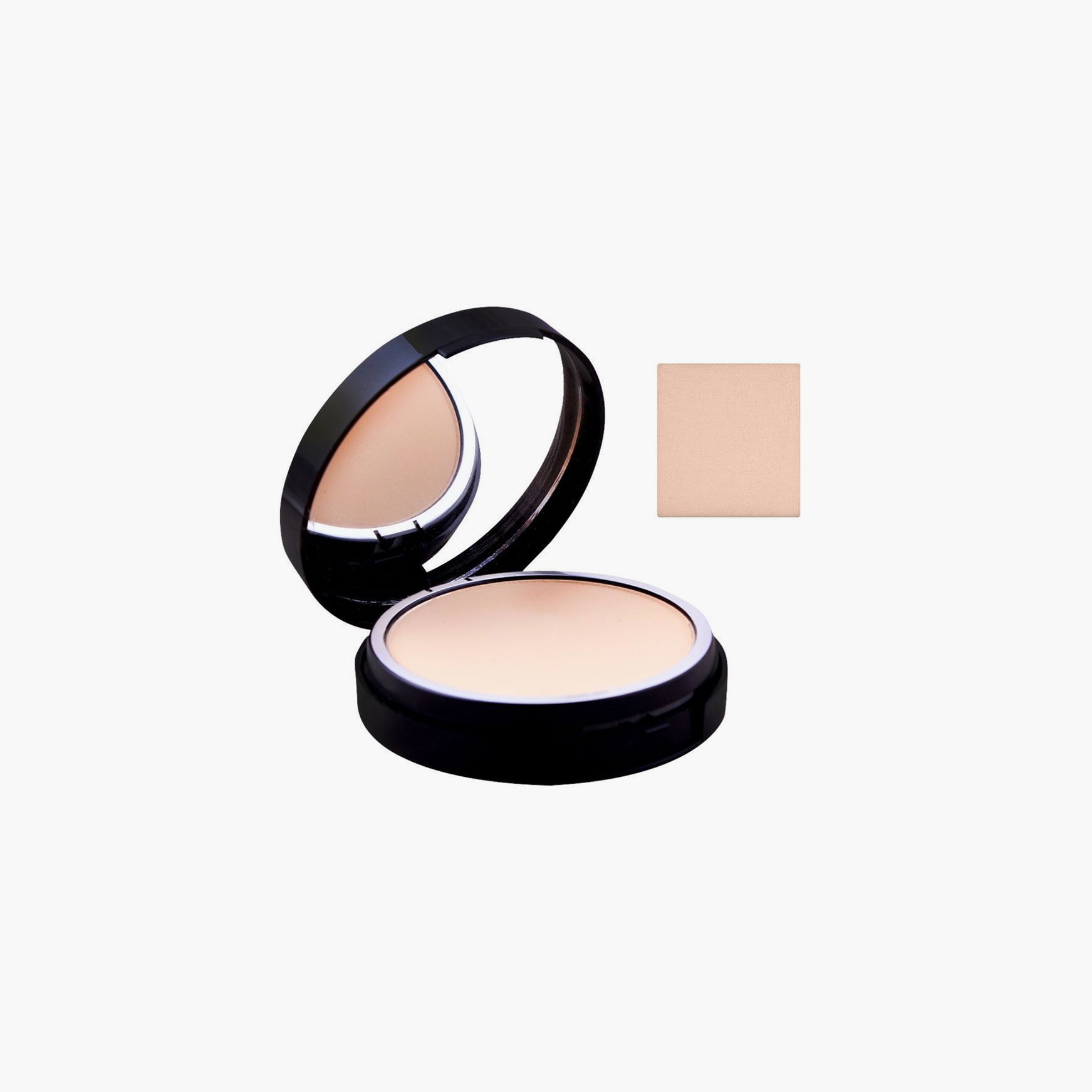 Revolution Matte Bomb Liquid Lipstick Nude Charm 4.6ml on lips