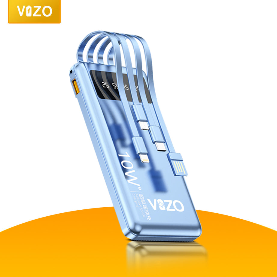 VIZO VHT-11 10000mAH Power bank with Dual USB Ports