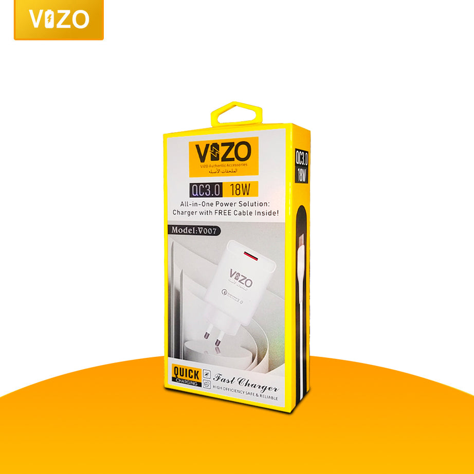 , vizo v007 micro usb 18w fast charging price, efficient charging solution online