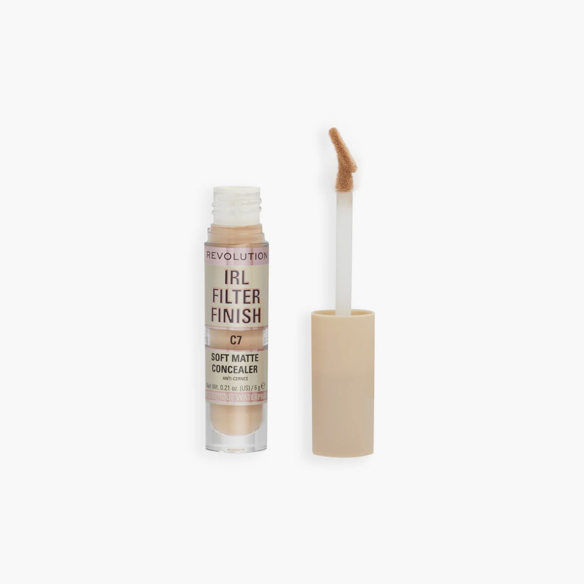 Lamel Powder Drop Comfort Velvet Matte Lipstick Cold Beige