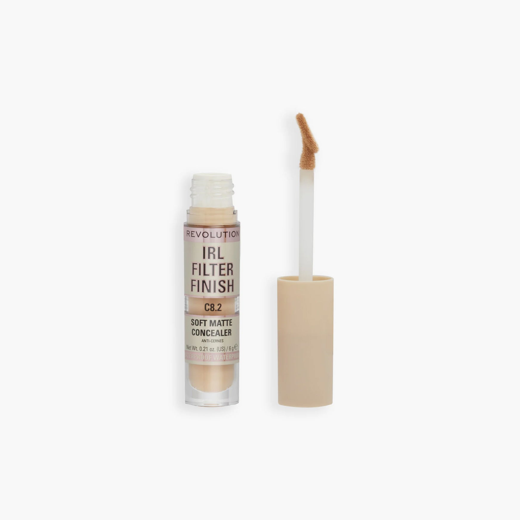 Lamel Powder Drop Comfort Velvet Matte Lipstick Cold Beige