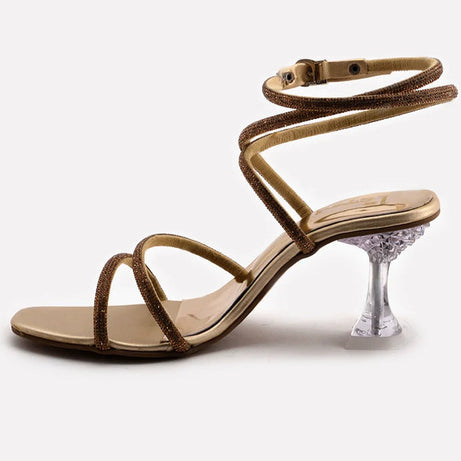 gold sandals heels, gold strappy sandals, kitten heel