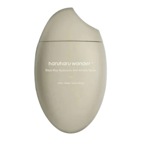 "Haruharu Wonder, hyaluronic serum, anti-wrinkle serum, anti-aging serum, skincare, black rice serum, wrinkle care"