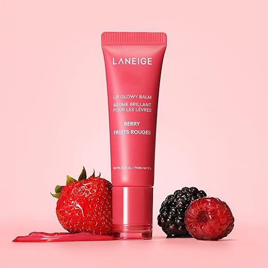 Laneige Lip Glowy Balm - Berry for soft, hydrated lips