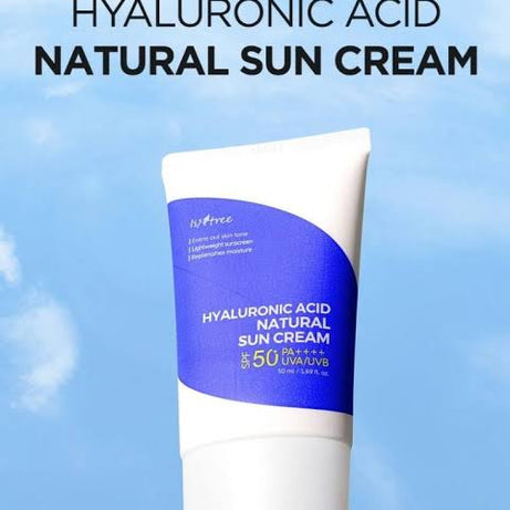 Isntree Hyaluronic Acid Natural Sun Cream for UV Protection
