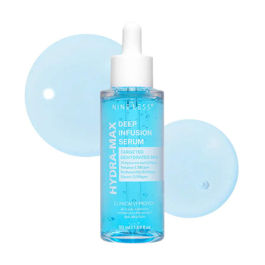 Nine Less Hydra Max Deep Infusion Serum for intense hydration