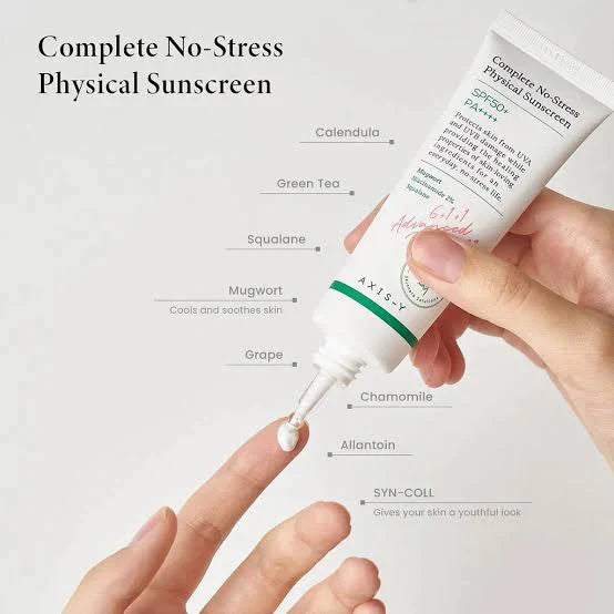 "No-Stress Sunscreen, physical sunscreen, mini sunscreen, SPF protection, skincare, sun care, travel sunscreen"