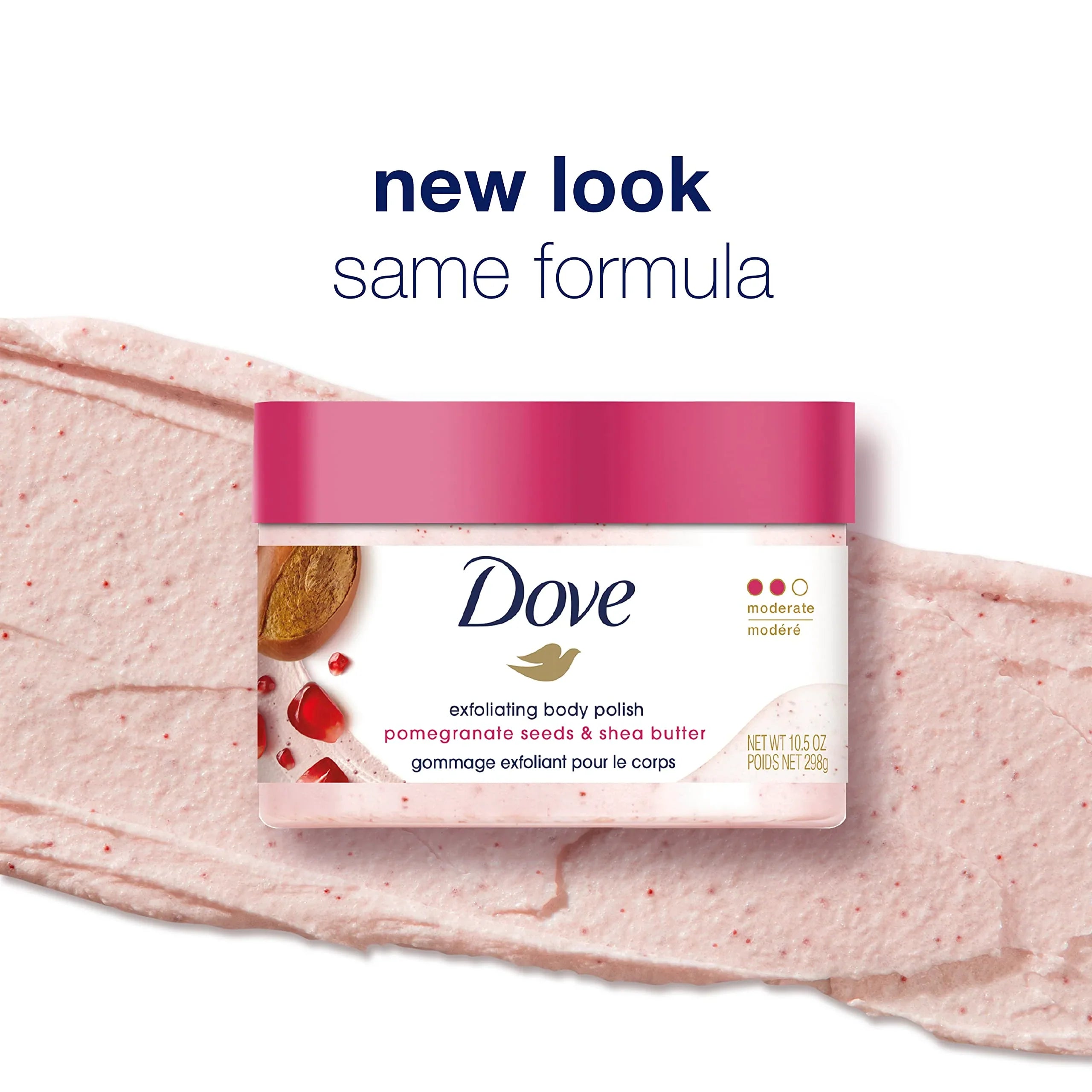 Dove Pomegranate Seeds & Shea Butter Exfoliating Body Polish