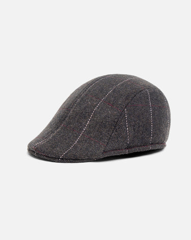 Add a Touch of Sophistication with Our Dark Brown Flat Cap