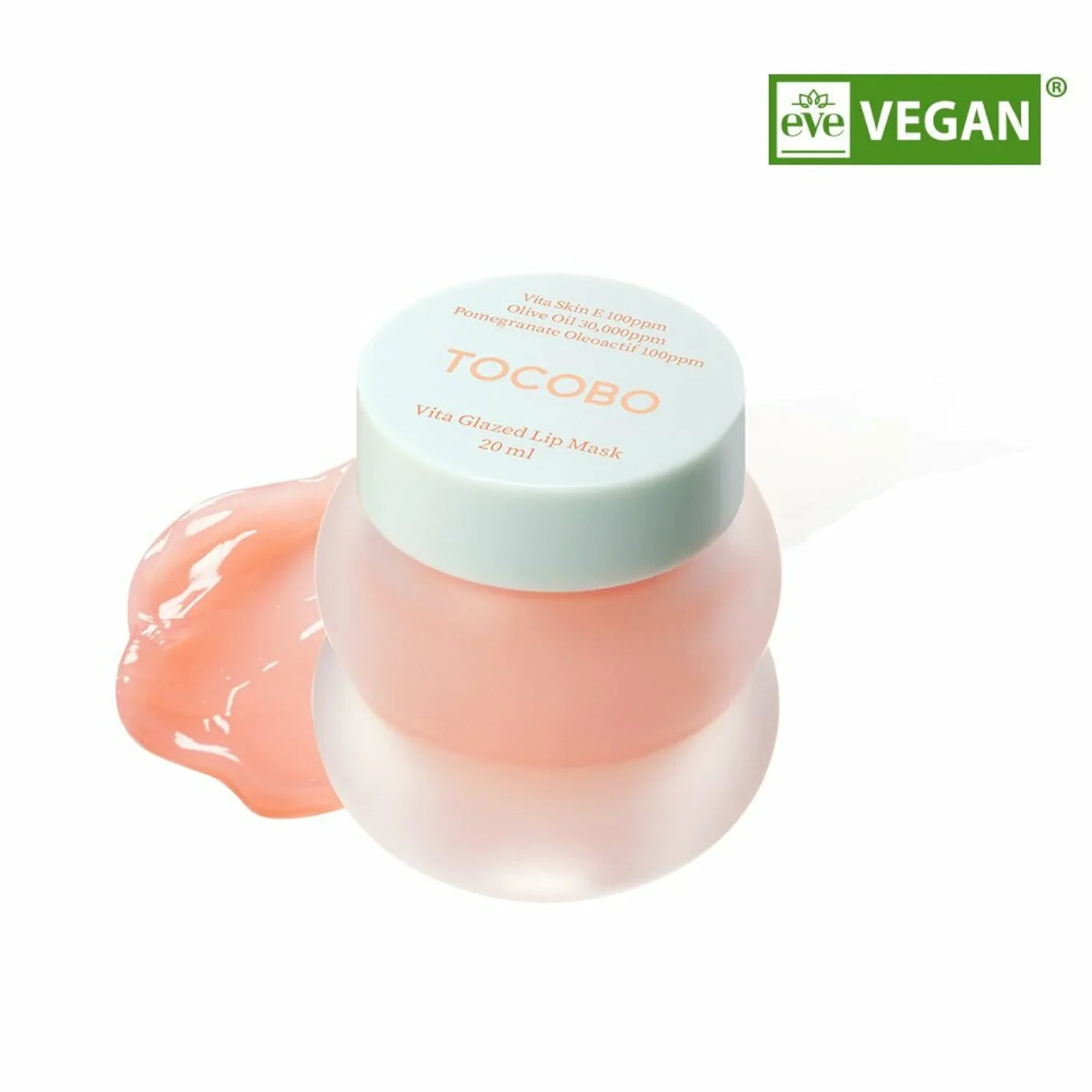 Tocobo Vita Glazed Lip Mask for soft, hydrated lips