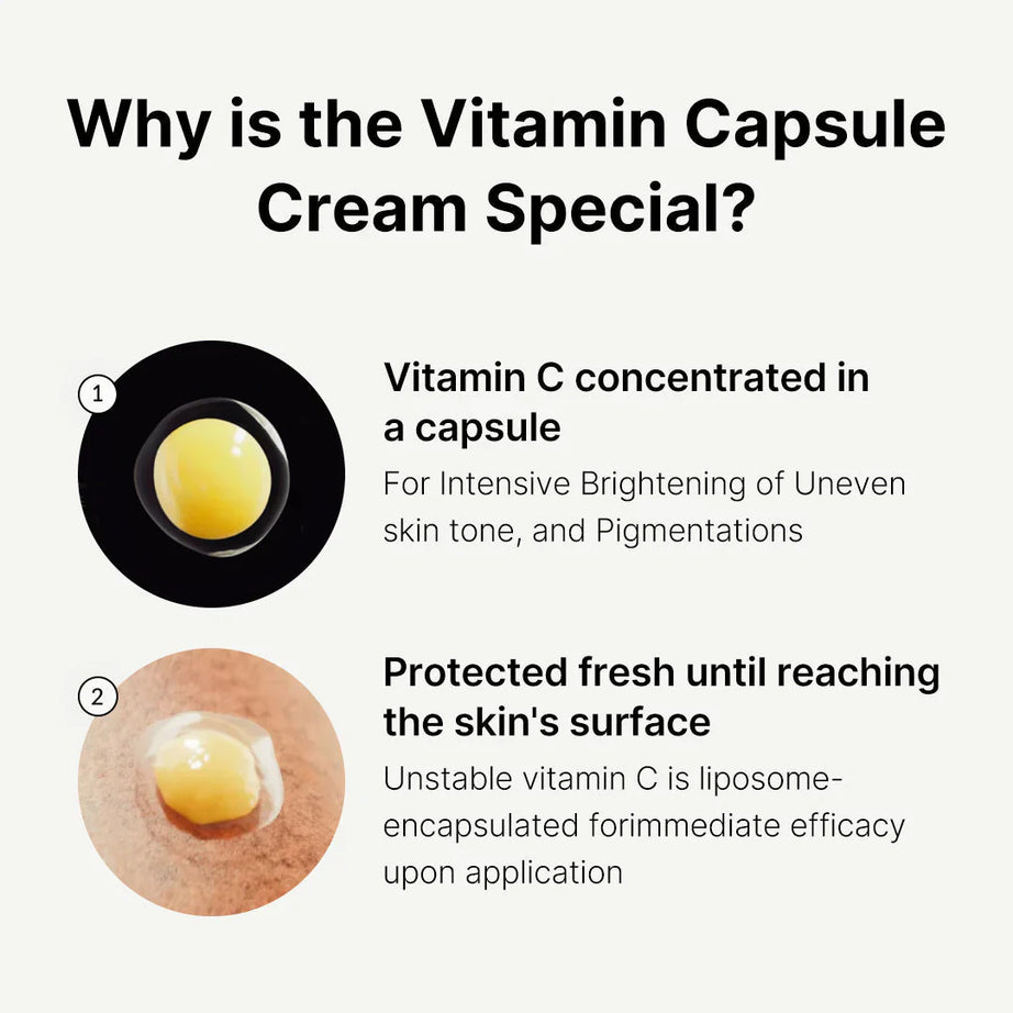 Medicube Deep Vita C Capsule Cream for Bright & Glowing Skin