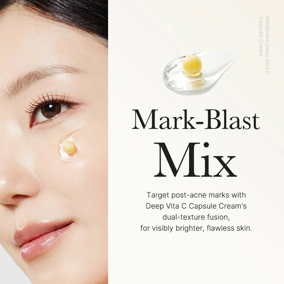 Medicube Deep Vita C Capsule Cream for Bright & Glowing Skin