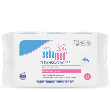 Sebamed Baby Wipes For Delicate Skin for gentle cleaning