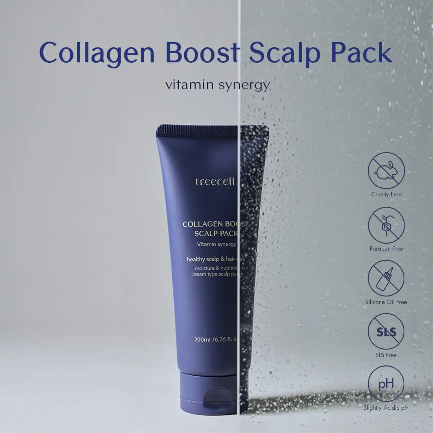 Treecell Collagen Boost Scalp Pack for healthy hair