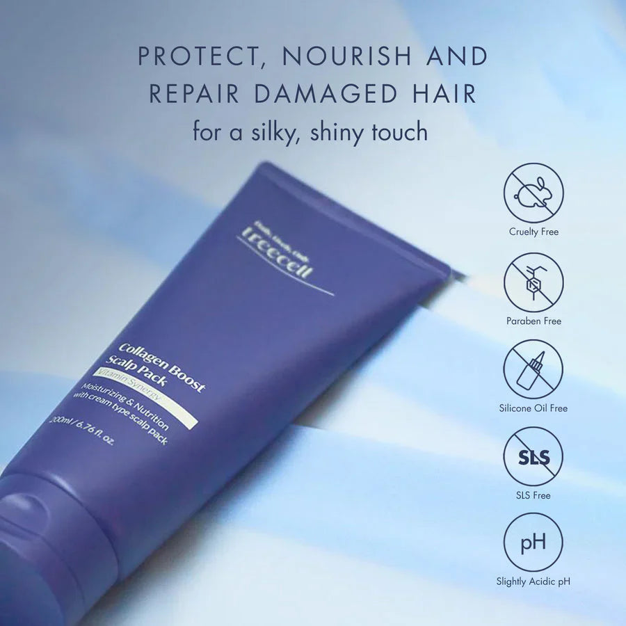 Treecell Collagen Boost Scalp Pack for healthy hair