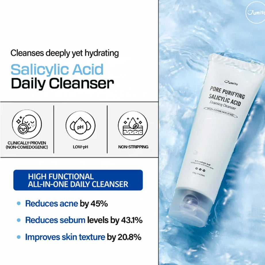 Pore-Purifying Salicylic Acid Foaming Cleanser for Clear Skin