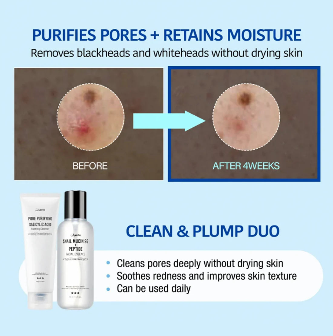 Pore-Purifying Salicylic Acid Foaming Cleanser for Clear Skin