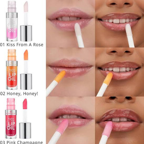 Essence Hydra Kiss Lip Oil for Smooth & Hydrated Lips