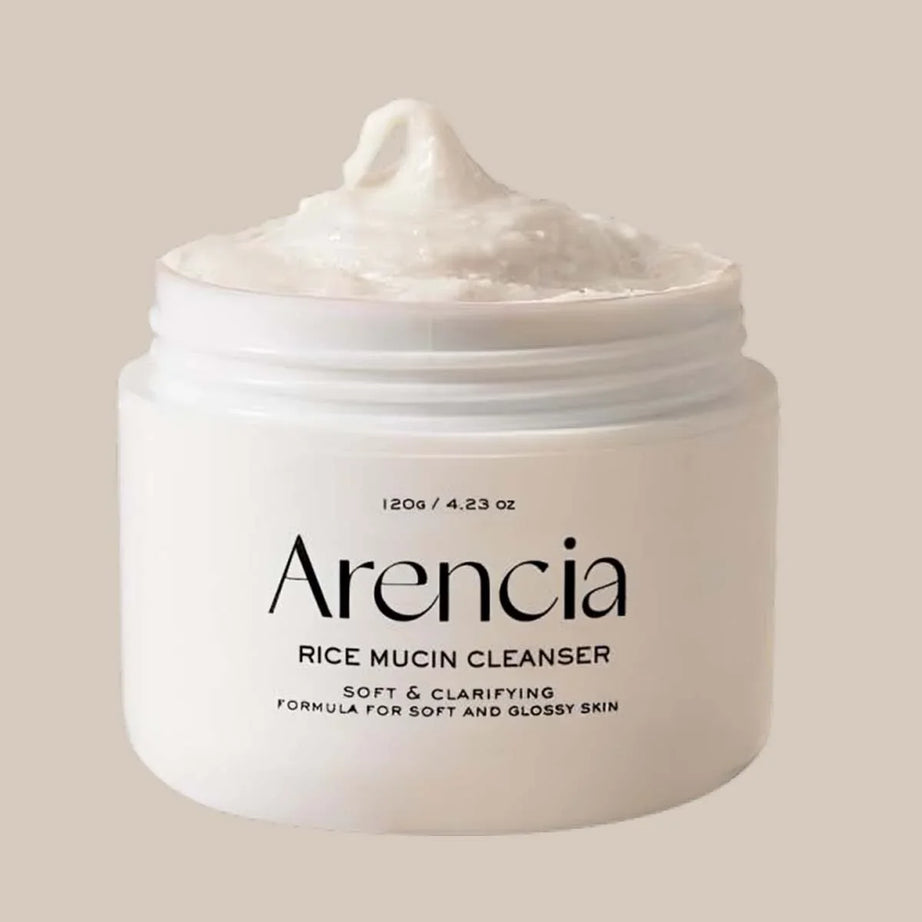 ARENCIA Rice Mucin Cleanser 120g for Hydrated Skin
