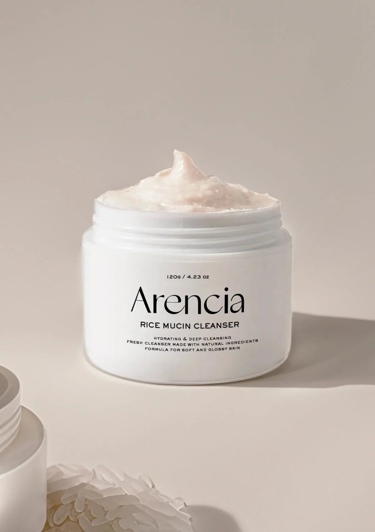 ARENCIA Rice Mucin Cleanser 120g for Hydrated Skin