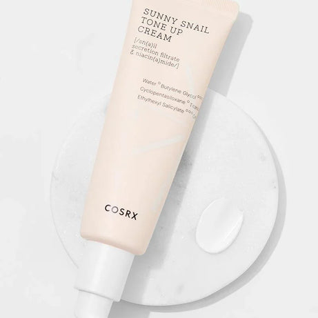 Cosrx Sunny Snail Tone Up Cream for bright and even skin tone