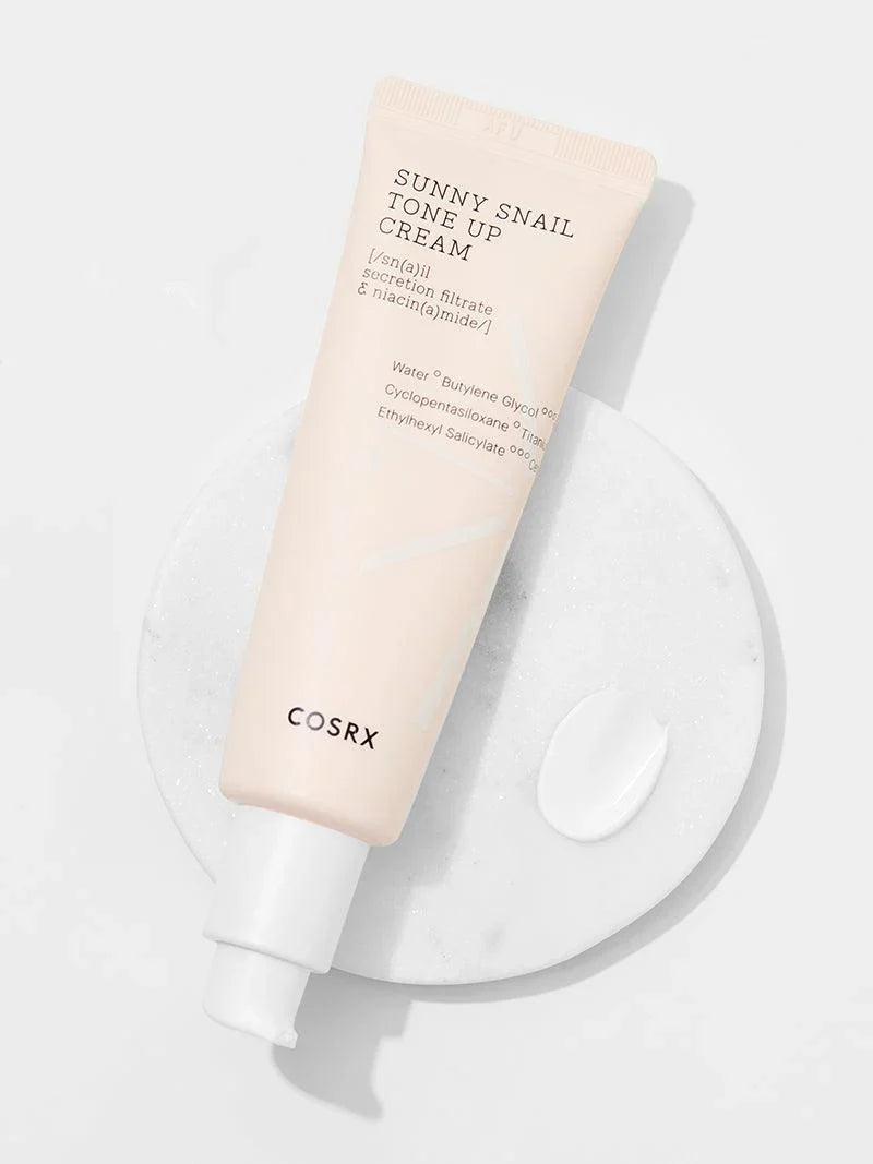 Cosrx Sunny Snail Tone Up Cream for bright and even skin tone