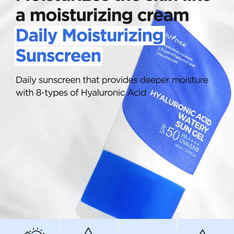 Isntree Hyaluronic Acid Watery Sun Gel for Sun Protection