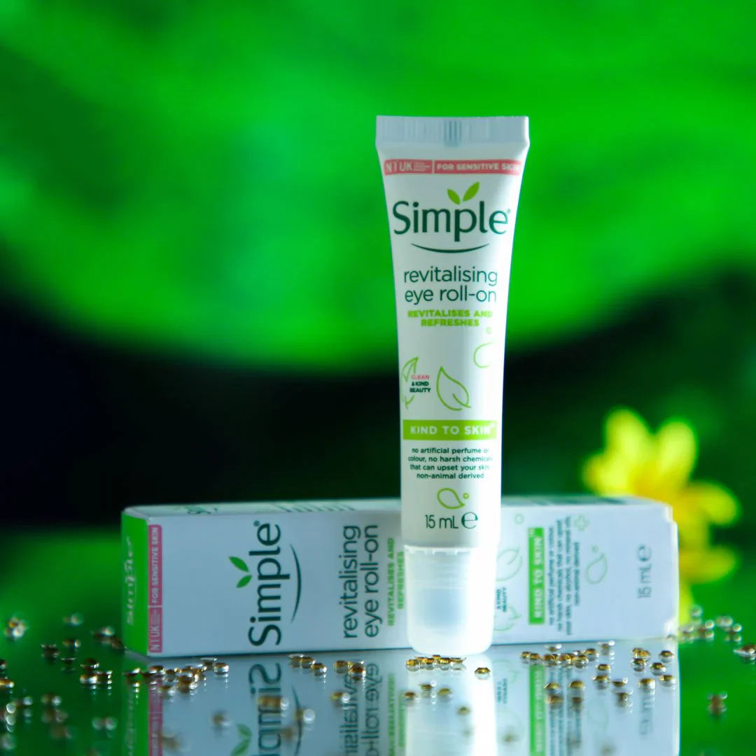 Simple Revitalising Eye Roll-On for tired eyes