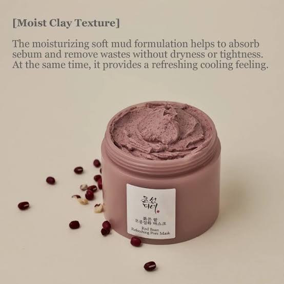 Beauty of Joseon Red Bean Refreshing Pore Mask for Clean Pores