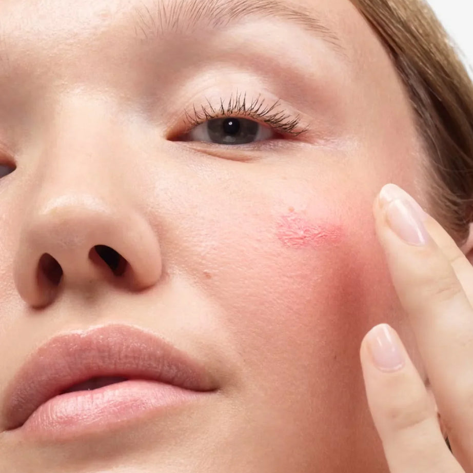 "Glossier Cloud Paint, seamless cheek color, natural blush, puff cheek tint, makeup, Korean beauty, soft blush, cheek tint"