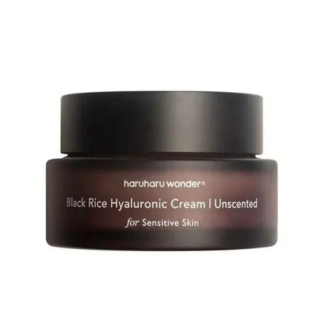"Haruharu Black Rice, hyaluronic cream, unscented cream, moisturizing cream, hydration cream, Korean skincare"
