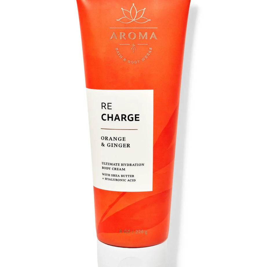 Bath & Body Works Orange & Ginger Body Cream (226g) for soft, fresh skin