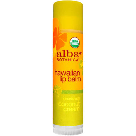 Hawaiian Lip Balm, Nourishing Coconut Cream for smooth and soft lips