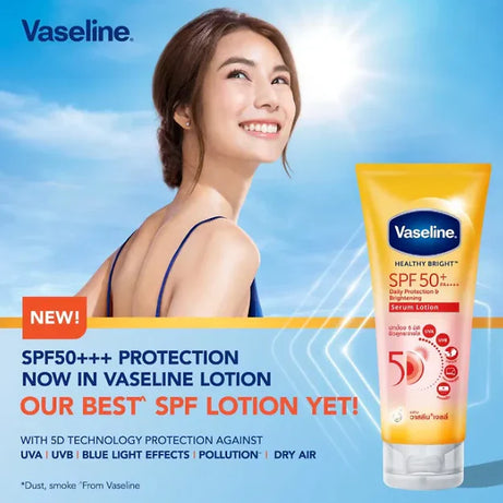Vaseline Healthy Bright SPF50+ PA++++ Sunscreen for Glowing Skin