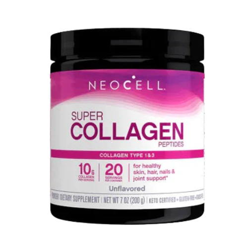 Neocell Super Collagen Peptides, Unflavored – 7oz for Skin and Joint Health